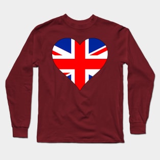 I Love Great Britain Long Sleeve T-Shirt